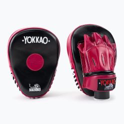 YOKKAO Focus Ръкавици Отворени тренировъчни дискове черно и червено FYML-18