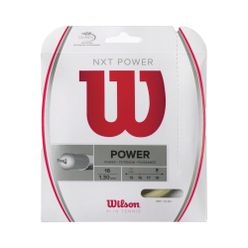 Wilson Nxt Power 16 12,2 м тенис корда бяла WRZ941600