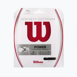 Wilson Synthetic Gut Power 16 12,2 м тенис струна черна WRZ945200