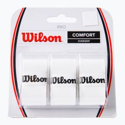 Wilson Pro Comfort Overgrip Обвивка за тенис бяла WRZ4014WH+