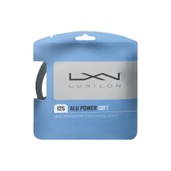 Тенис струна Luxilon Alu Power Soft 125 12,2 м сребърна WRZ990101