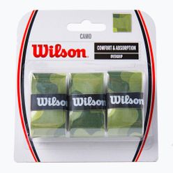Уилсън Камуфлаж Overgrip тенис обвивки зелен WRZ470850+