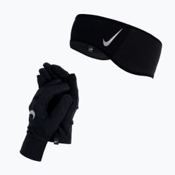 Nike Essential мъжки комплект ръкавици и маншет черно NI-N.100.0597.082-L/XL