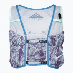 Nike Trail Vest 2.0 Печатана сиво-лилава жилетка за бягане NI-N.100.3451.016