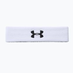 Мъжка лента за глава Under Armour Performance 100 white and black 1276990
