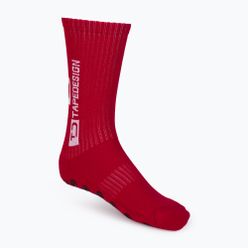 Мъжки футболни чорапи Tapedesign anti-slip червени TAPEDESIGN RED
