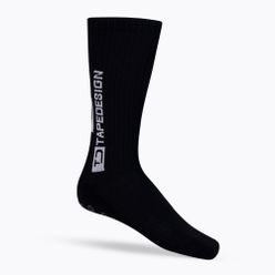 Мъжки футболни чорапи Tapedesign anti-slip black TAPEDESIGN BLACK
