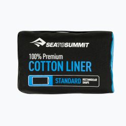 Sea to Summit Premium Cotton Travel Liner Морско синьо ASTDOSNB