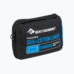 Sea to Summit Копринена/памучна пътна подплата Standard green ASLKCTNSTDSF