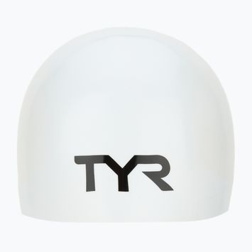 Шапка за плуване TYR Competitor Racing white