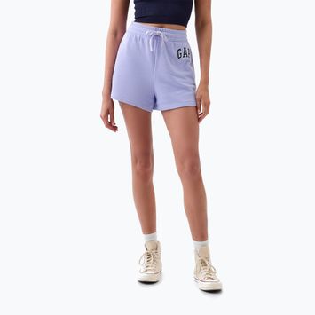 Дамски къси панталони GAP Heritage French Logo fresh lavender