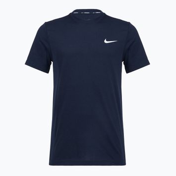 Мъжка тренировъчна тениска Nike Strength S&C Dri-Fit navy/white