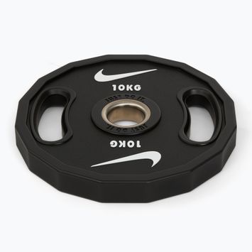 Бъмпер тежести Nike Strength Pro Urethane Plates 10 kg black/white