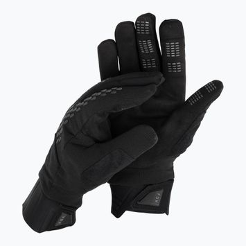 Fox Racing Defend Pro Зимни черни ръкавици за колоездене