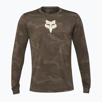Мъжки колоездачен суитшърт с дълъг ръкав Fox Racing Ranger Tru Dri dirt brown
