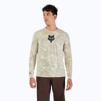 Мъжки колоездачен анцуг с дълъг ръкав Fox Racing Ranger Tru Dri cream