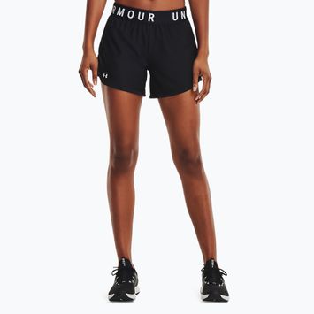 Under Armour Play Up 5 In дамски шорти за тренировка черно/черно/бяло