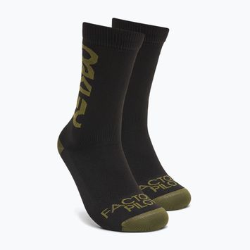 Oakley Factory Pilot MTB чорапи за колоездене черни/нови тъмни четки