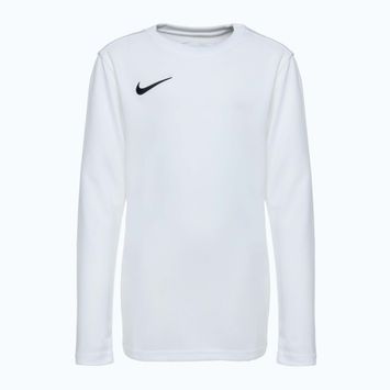 Детска футболна фланелка  с дълъг ръкав Nike Dri-Fit Park VII white/black