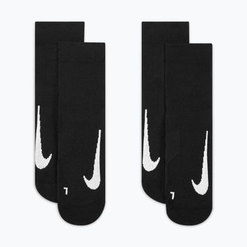 Чорапи Nike Court Multiplier Max 2 чифта black/black