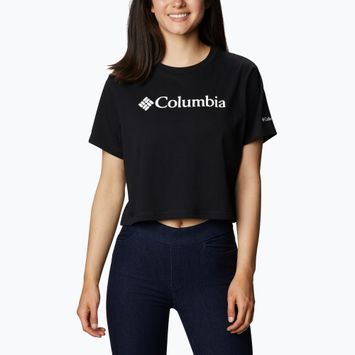 Columbia North Cascades Cropped дамска риза за трекинг черна 1930051011