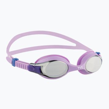 TYR Очила за плуване за деца Swimple Метализирани сребристи/лилави