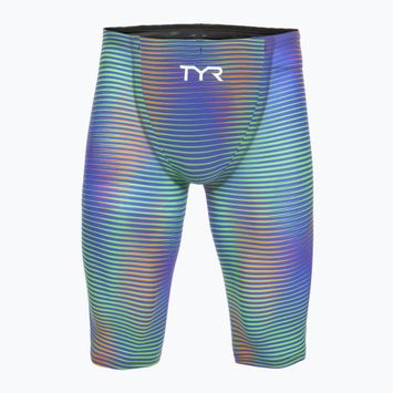 Мъжки шорти за плуване тип клин TYR Avictor Luminins Jammer elec lime