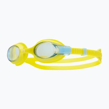 Детски очила за плуване TYR Swimple yellow/blue