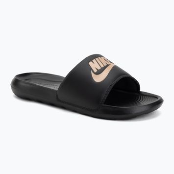 Дамски чехли Nike Victori One Slide black/black/metallic red bronze