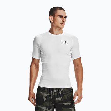 Мъжка тренировъчна тениска Under Armour Ua Hg Armour Comp SS white 1361518-100