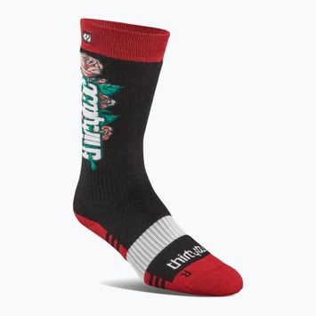 Дамски чорапи за сноуборд ThirtyTwo Merino black/pink