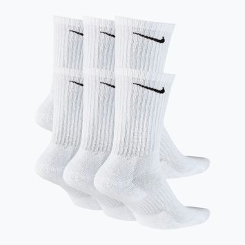 Чорапи Nike Everyday Cushioned 6 чифта white/black