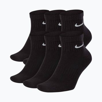 Чорапи Nike Everyday Cushioned 6 чифта black/white