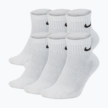 Чорапи Nike Everyday Cushioned 6 чифта white/black