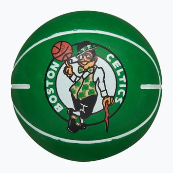 Супер мини Wilson NBA топка за дрибъл Бостън Селтикс зелена