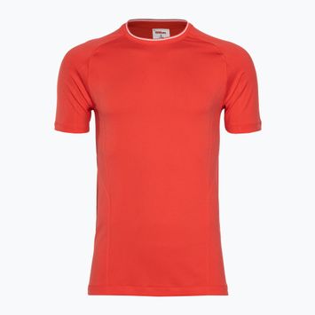 Мъжка тениска Wilson Team Seamless Crew infrared