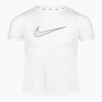 Детска тениска Nike Dri-Fit One SS Training бяла/черна