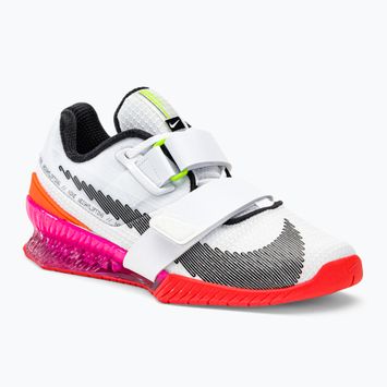 Nike Romaleos 4 Olympic Colorway обувки за вдигане на тежести бяло/черно/ярко малиново