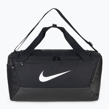 Чанта за тренировки Nike Brasilia 95 l game royal/черно/металическо сребро