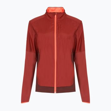 Мъжко яке за бягане Brooks Fusion Hybrid copper/run raisin
