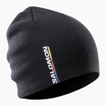 Зимна шапка Salomon Graphic deep black