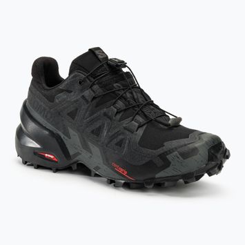 Дамски обувки за бягане Salomon Speedcross 6 GTX black/black/phan