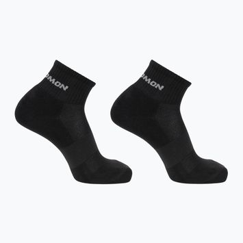 Чорапи Salomon Evasion Ankle 2 чифта black/black