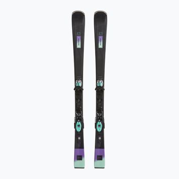 Дамски ски за спускане Salomon S/Max N6 XT + M10 GW black/paisley purple/beach glass