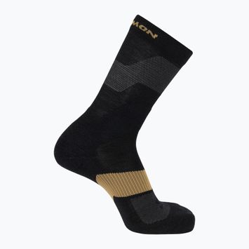 Salomon X Ultra Crew черни/келп чорапи за трекинг