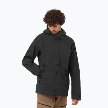 Мъжко дъждобран яке Salomon Outerpath Pro 2.5 l deep black