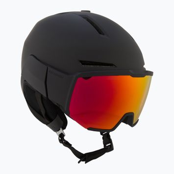 Ски каска Salomon Osmo Pro Sigma Photo black/poppy red
