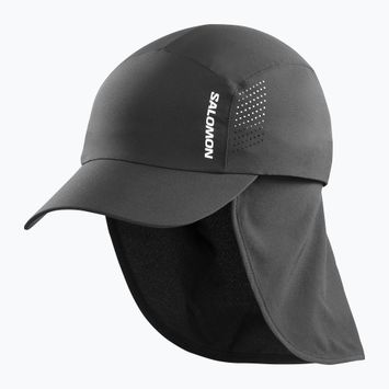 Salomon Cross+ дълбока черна бейзболна шапка
