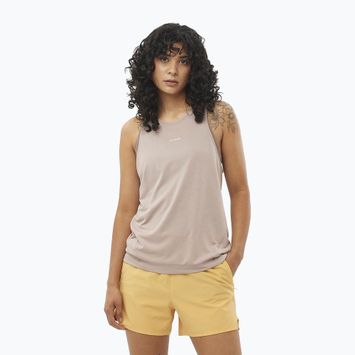 Дамски потник за бягане Salomon SHAKEout Core Tank etherea