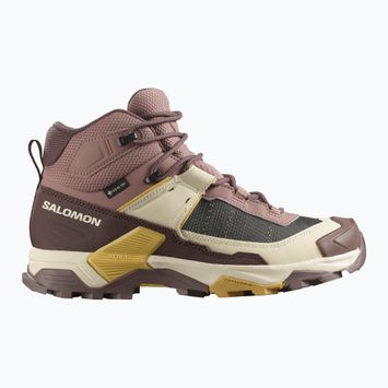 Дамски ботуши за трекинг Salomon X Ultra 5 MID GTX burlwood / french roast / rattan